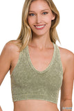 "Keep it Chill" Cropped Ribbed Tank