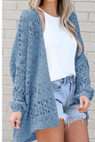 "Holler Out" Crochet Knit Cardigan