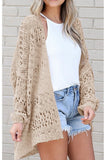"Holler Out" Crochet Knit Cardigan