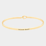 "Island Gal" Mantra Bracelet