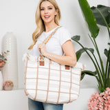 Crochet Tote w/Tribal Strap