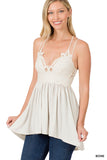 "Long Days" Lace Long Cami