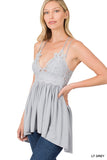"Long Days" Lace Long Cami