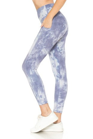 Lotus Athletics: Light Blue Tie-Dye With Pockets