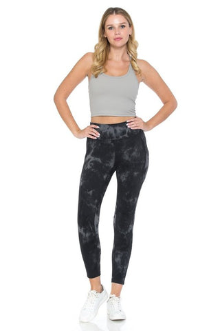 Lotus Athletics: Black&Gray Tie-Dye With Pockets
