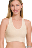 "Keep it Chill" Cropped Ribbed Tank