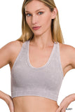"Keep it Chill" Cropped Ribbed Tank