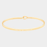 "You're My Person" Mantra Bracelet