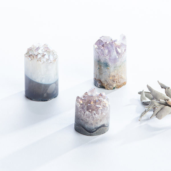Iced Angel Aura Amethyst "Cupcakes"