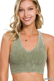 "Keep it Chill" Cropped Ribbed Tank