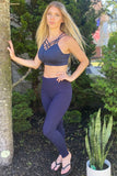 Lotus Athletics: "Magic Leggings" - Navy
