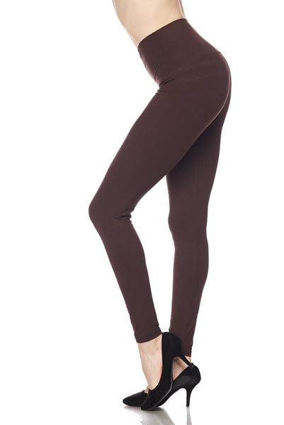Lotus Athletics: "Magic Leggings" - Brown
