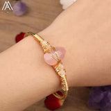 1 Crystal Wrapped Cuff Bracelet Silver