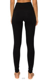 Lotus Athletics: "Magic Leggings" - Solid Black