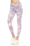 Lotus Athletics: Light Pink And Purple Tie-Dye With Pockets