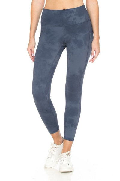 Lotus Athletics: Dark Blue/Gray Tie-Dye With Pockets