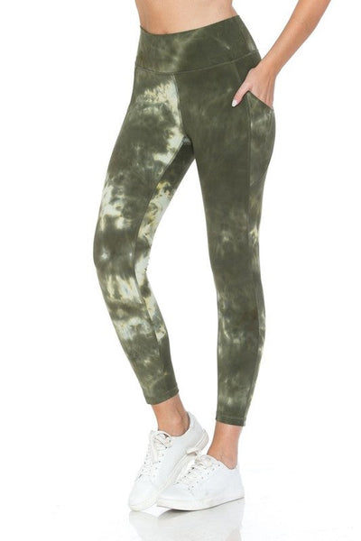 Lotus Athletics: Olive Tie-Dye With Pockets