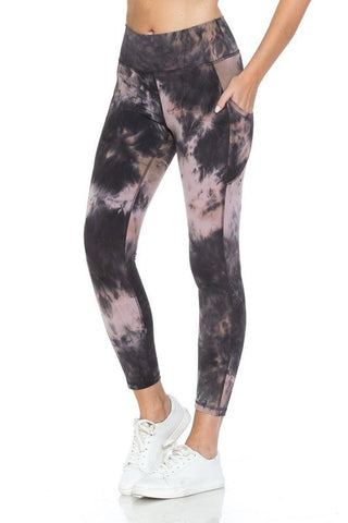 Lotus Athletics: Purple/Pink Tie-Dye With Pockets