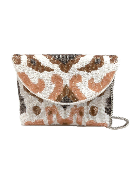 IKAT Print Clutch