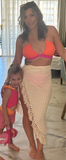 FRINGE SKIRT “one size”