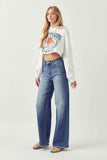 Risen Full Size High Rise Wide Leg Jeans - ONLINE ONLY