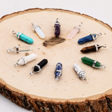 Rose Quartz Crystal Pendant Necklace