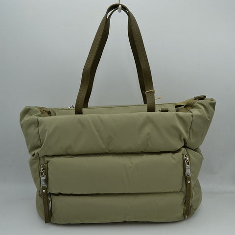 Olive Green Puffer Bag