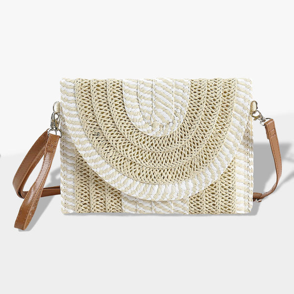 Straw Crossbody Bag