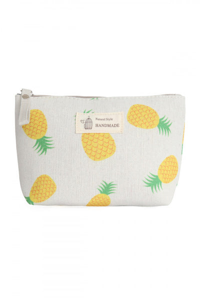 Pineapple Print Pouch