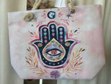 Hamsa Hand Tote Bag