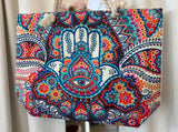 Hamsa Hand Tote Bag