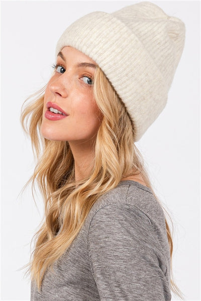 Wool Ivory Beanie