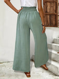 "Sage Yourself" Split Wide Leg Pants