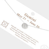 Zodiac "Constellation"  Necklace