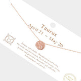 Zodiac "Constellation"  Necklace