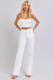 RISEN Full Size High Waist Straight Jeans - ONLINE ONLY