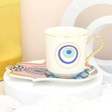 Hamsa Tea Cup & Plate Set