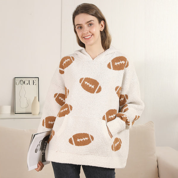 Football Fuzzy Sweater