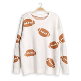 Football Fuzzy Sweater