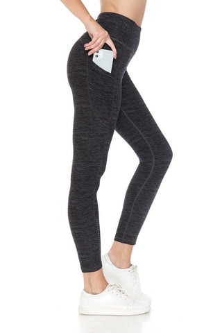 Lotus Athletics: Grey & Black Stripe With Pockets