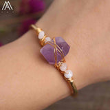 1 Crystal Wrapped Cuff Bracelet Silver