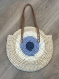 Evil eye Crochet Tote