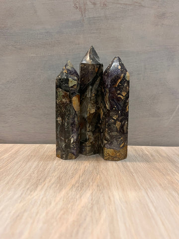 Opalized Fluorite Geode Tower