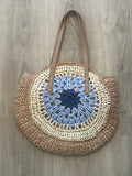 Evil eye Crochet Tote