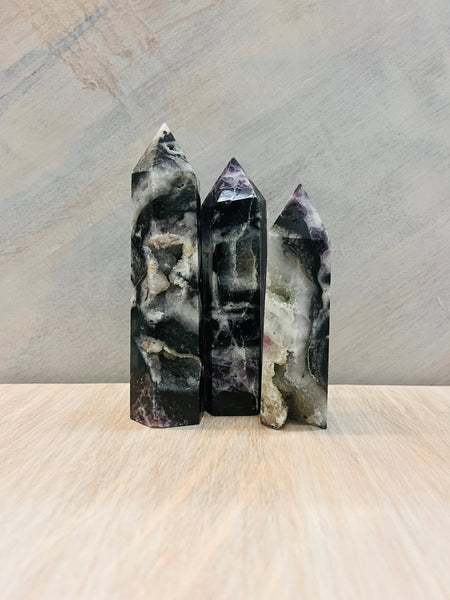 Chevron Amethyst Tower