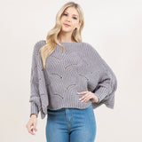 Crochet Sweater / One Size