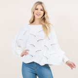 Crochet Sweater / One Size