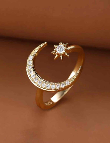 Crescent Moon Ring