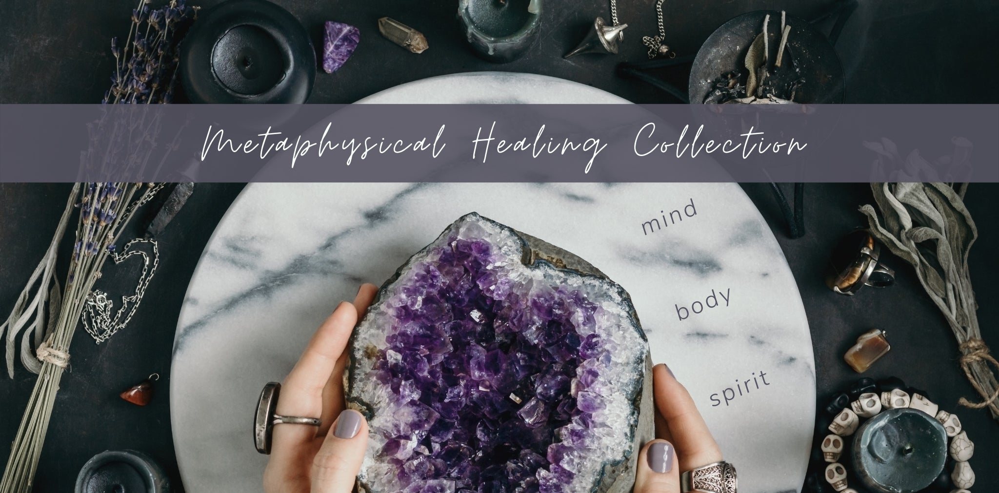 White Lotus Metaphysical Collection Heal Your Mind, Body & Soul